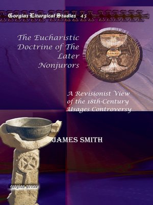 cover image of The Eucharistic Doctrine of the Later Nonjurors